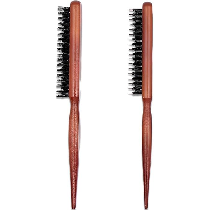 Natural Wooden Hair Brush for Styling and Detangling - Suitable for All Hair Types for Men and Women$ (1) - Image 1